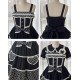 Good Night Mie Mie Three-Tier Polka Dot Blouse and JSK(Pre-Order/2 Colours/Full Payment Without Shipping)